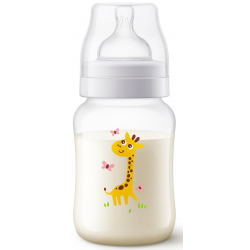 AVENT Antikolik Fľaša 260ml 1ks - Žirafa