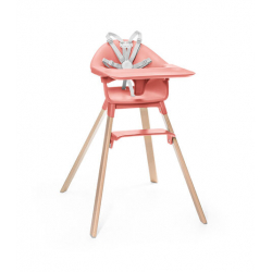 STOKKE Click jedálenská stolička sunny coral