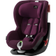 BRITAX-ROMER King II LS black autosedačka burgundy red