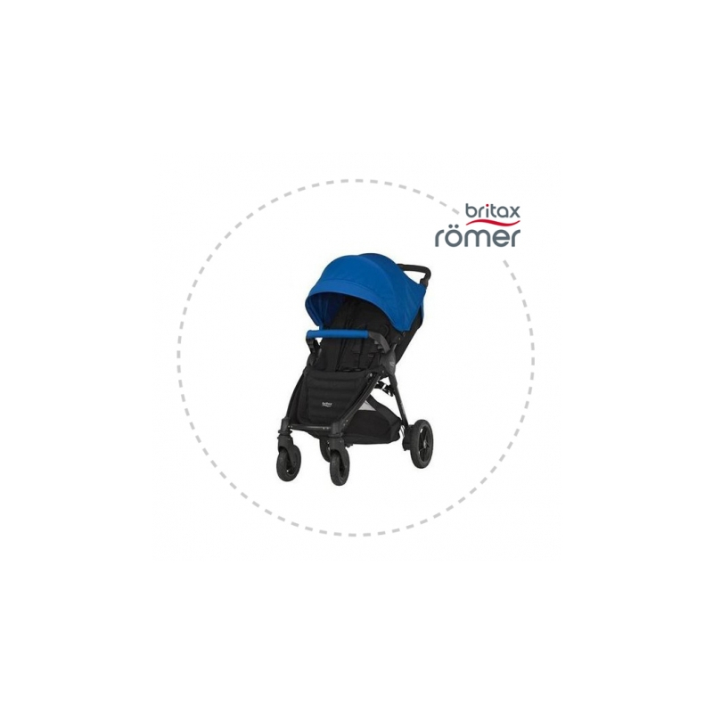 BRITAX-ROMER B-motion plus + strieška Športový kočík Ocean blue