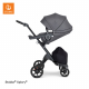 STOKKE Xplory V6 Black/Black Športový kočík, hlboká vanička red