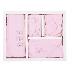 KITIKATE Novorodenecký 10-dielny set Organic Pink