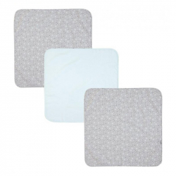 BÉBÉ JOU Mušelínová plienka 70 × 70 cm set 3 ks Lou-Lou