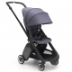 BUGABOO Ant Podvozok BLACK poťah športového sedadla STEEL BLUE strieška STEEL BLUE