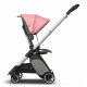 BUGABOO Ant Podvozok ALU poťah športového sedadla GREY MELANGE strieška PINK MELANGE