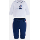 MAYORAL tepláky + tričko Azul sport 2-4m