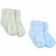 KITIKATE Ponožky Ecru-Blue č.12-18m, 2ks