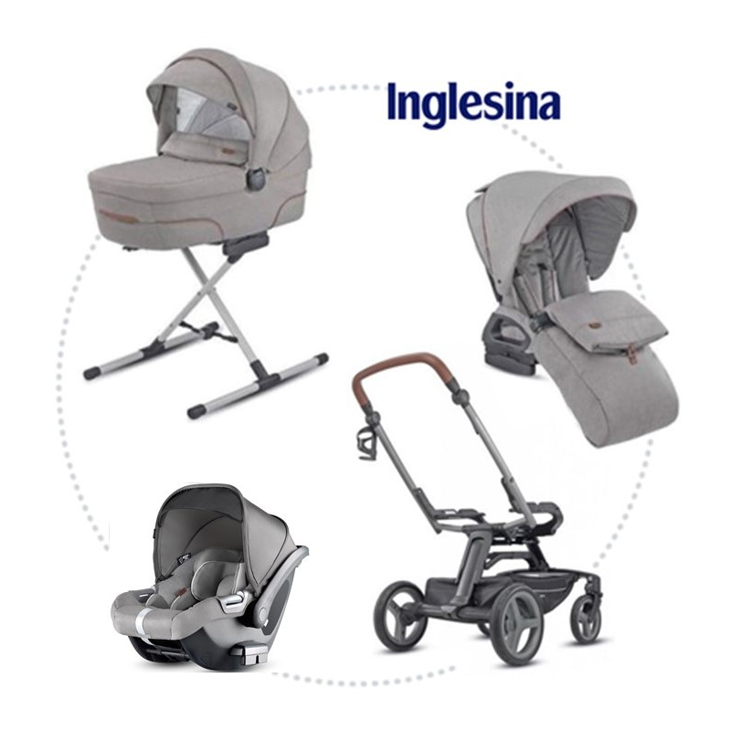 INGLESINA Quad, 4-kombinácia s autosedačkou CAB - Derby Grey