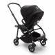 BUGABOO Bee 6 Podvozok BLACK poťah športového sedadla BLACK strieška BLACK