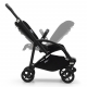 BUGABOO Bee 6 Podvozok BLACK poťah športového sedadla BLACK strieška BLACK