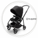 BUGABOO Bee 6 Podvozok BLACK poťah športového sedadla BLACK strieška BLACK