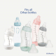 DIFRAX Náhradný ventil pre dojčenské fľaše Difrax 2 ks