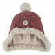 LODGER Čiapka Hatter Empire Fleece Rosewood 3 - 6 mesiacov