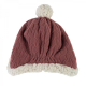 LODGER Čiapka Hatter Empire Fleece Rosewood 3 - 6 mesiacov