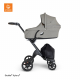 STOKKE XPLORY V6 Black/Brown športový kočík, hlboká vanička, autosedačka