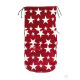 BuggySnuggle Fusak Fur Red/White Stars