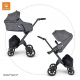 STOKKE Xplory V6 Black/Black Športový kočík, hlboká vanička red