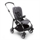 BUGABOO Bee 6 Podvozok ALU poťah športového sedadla GREY strieška GREY MELANGE