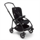 BUGABOO Bee 6 Podvozok BLACK poťah športového sedadla BLACK strieška RED