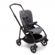 BUGABOO Bee 6 Podvozok BLACK poťah športového sedadla Grey