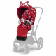 CYBEX PRIAM Jeremy Scott Petticoat Red seat pack