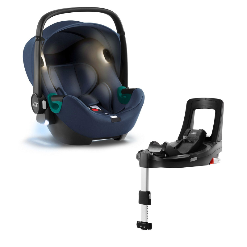 BRITAX-ROMER Baby-Safe iSense Bundle Flex iSense - Indigo Blue