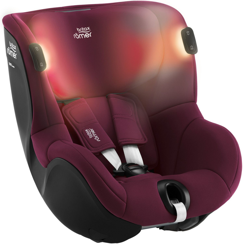 BRITAX-ROMER Dualfix iSense ( i-Size ) - Burgundy Red