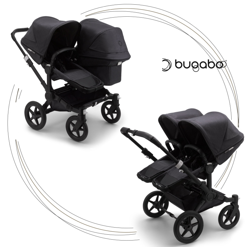 BUGABOO Donkey 3 Duo Mineral Colection Washed Black