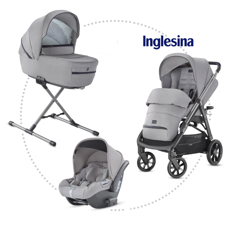 INGLESINA Aptica quattro hlboká vanička, športové sedadlo, autosedačka darwin silk grey