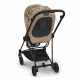 CYBEX MIOS Matt Black / Simply Flowers Nude Beige - športový kočík