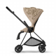CYBEX MIOS Matt Black / Simply Flowers Nude Beige - športový kočík