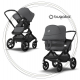 BUGABOO Fox 3 - 2. kombinácia Podvozok Black / Grey Melange