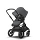 BUGABOO Fox 3 - 2. kombinácia Podvozok Black / Grey Melange