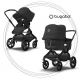 BUGABOO Fox 3 - 2. kombinácia Podvozok Black / Black