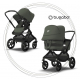 BUGABOO Fox 3 - 2. kombinácia Podvozok Black / Forest Green