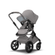 BUGABOO Fox 3 - 2. kombinácia Podvozok Graphite / Light Grey ( Mineral Colection )