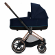 CYBEX PRIAM Rose Gold / Lux Nautical Blue - hlboký kočík