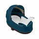 CYBEX PRIAM Matt Black / Lux Mountain Blue - hlboký kočík