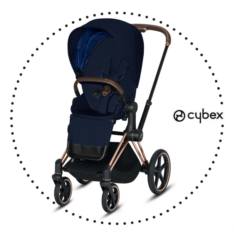 CYBEX Priam športový kočík - Midnight blue Plus