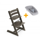 STOKKE Tripp Trapp + Newborn set - Hazy grey