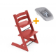 STOKKE Tripp Trapp + Newborn set - Warm red