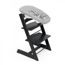 Set STOKKE Tripp Trapp Jedálenská stolička + Newborn set - Black