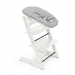 Set STOKKE Tripp Trapp Jedálenská stolička + Newborn set - White