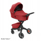 STOKKE Xplory X Black/Black Športový kočík, hlboká vanička ruby red