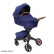 STOKKE Xplory X Black/Black Športový kočík, hlboká vanička royal blue