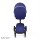 STOKKE Xplory X Black/Black Športový kočík, hlboká vanička royal blue