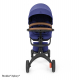 STOKKE Xplory X Black/Black Športový kočík, hlboká vanička royal blue