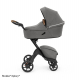 STOKKE Xplory X Black/Black Športový kočík, hlboká vanička modern grey