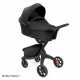 STOKKE Xplory X Black/Black Športový kočík, hlboká vanička rich black