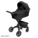 STOKKE Xplory X Black/Black Športový kočík, hlboká vanička rich black